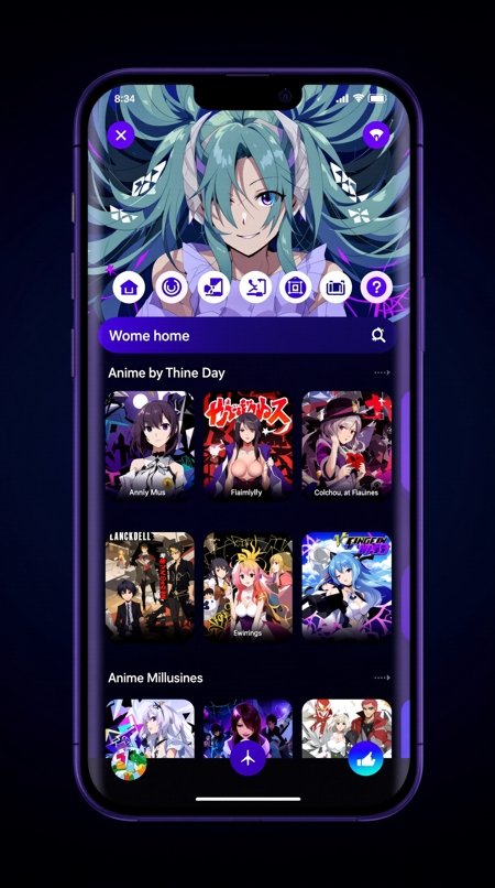 樱花动漫网页APP - 首页 樱花动漫网页APP首页界面